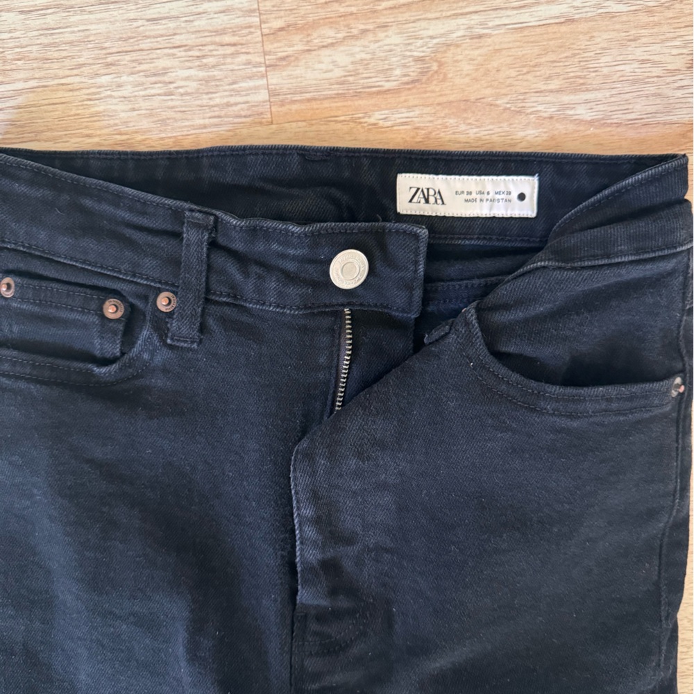 Zara black skinny jeans